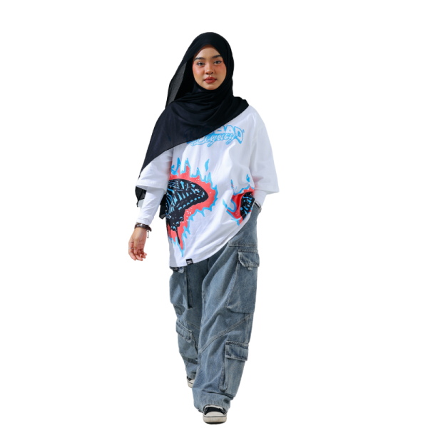 BUTTERFLY "WHITE TEE" - Image 2