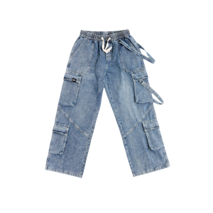 Seluar Jean Kargo Baggy Toobad Y2K