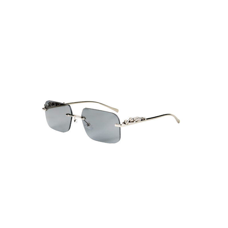 Unisex Y2K Frameless Glass